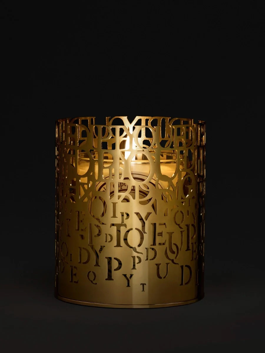 ALPHABET CANDLE HOLDER FOR CLASSIC CANDLES
