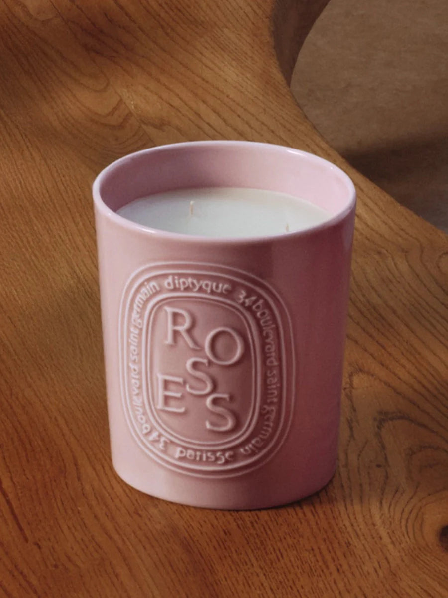 ROSES LARGE CANDLE - 21.2 OZ