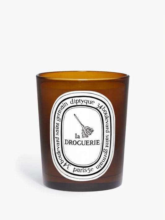 LA DROGUERIE ODOR REMOVING CANDLE WITH BASIL CLASSIC - 6.7 OZ