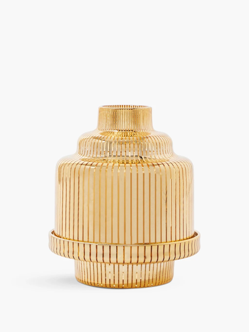 GOLDEN PYRAMID CANDLE HOLDER FOR CLASSIC CANDLES