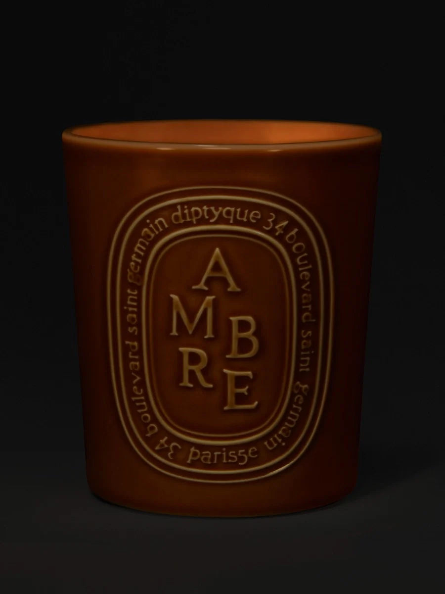 AMBRE (AMBER) LARGE CANDLE - 21.2 OZ