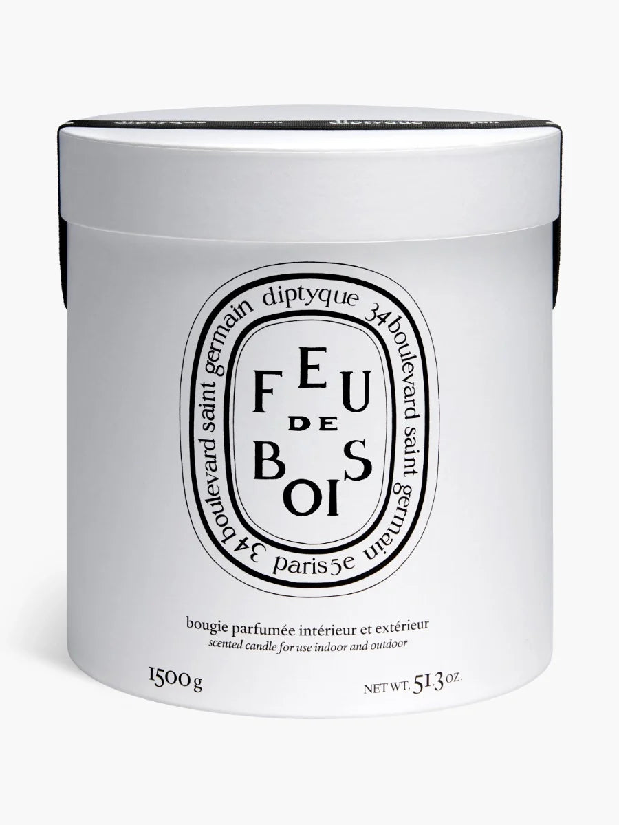 FEU DE BOIS (WOOD FIRE) VERY LARGE CANDLE - 51.3 OZ