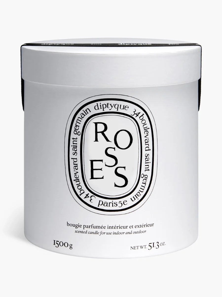 ROSES VERY LARGE CANDLE - 51.3 OZ