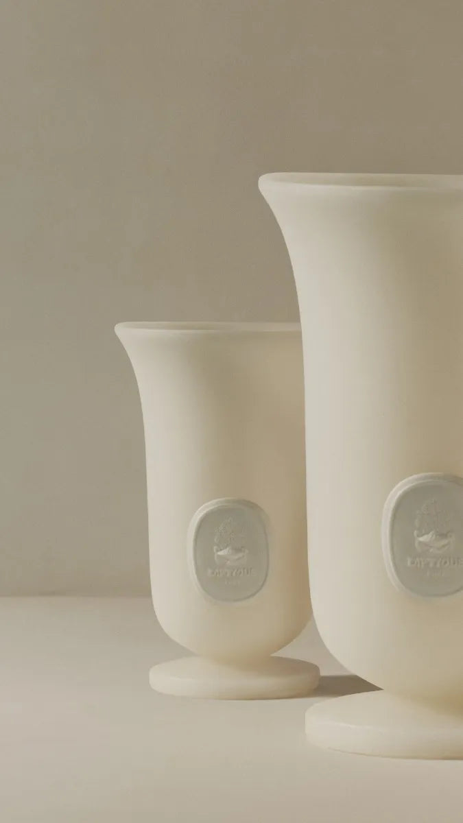 White Medicis vase - Small