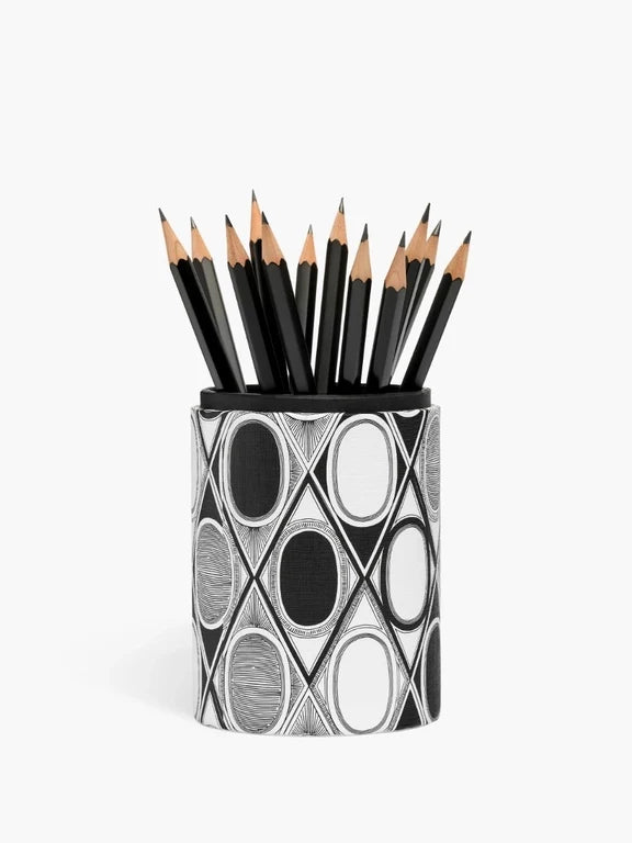 Pencil pot - Diamonds in Graphite